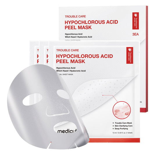 medicube Hypochlorous Acid Peel Mask Set 13ml x 3 sheets