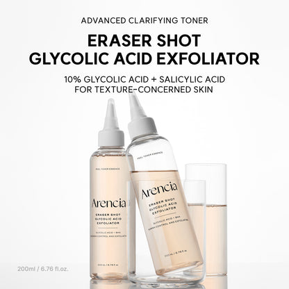 Arencia Eraser Shot Glycolic Acid Exfoliator Mini 30ml
