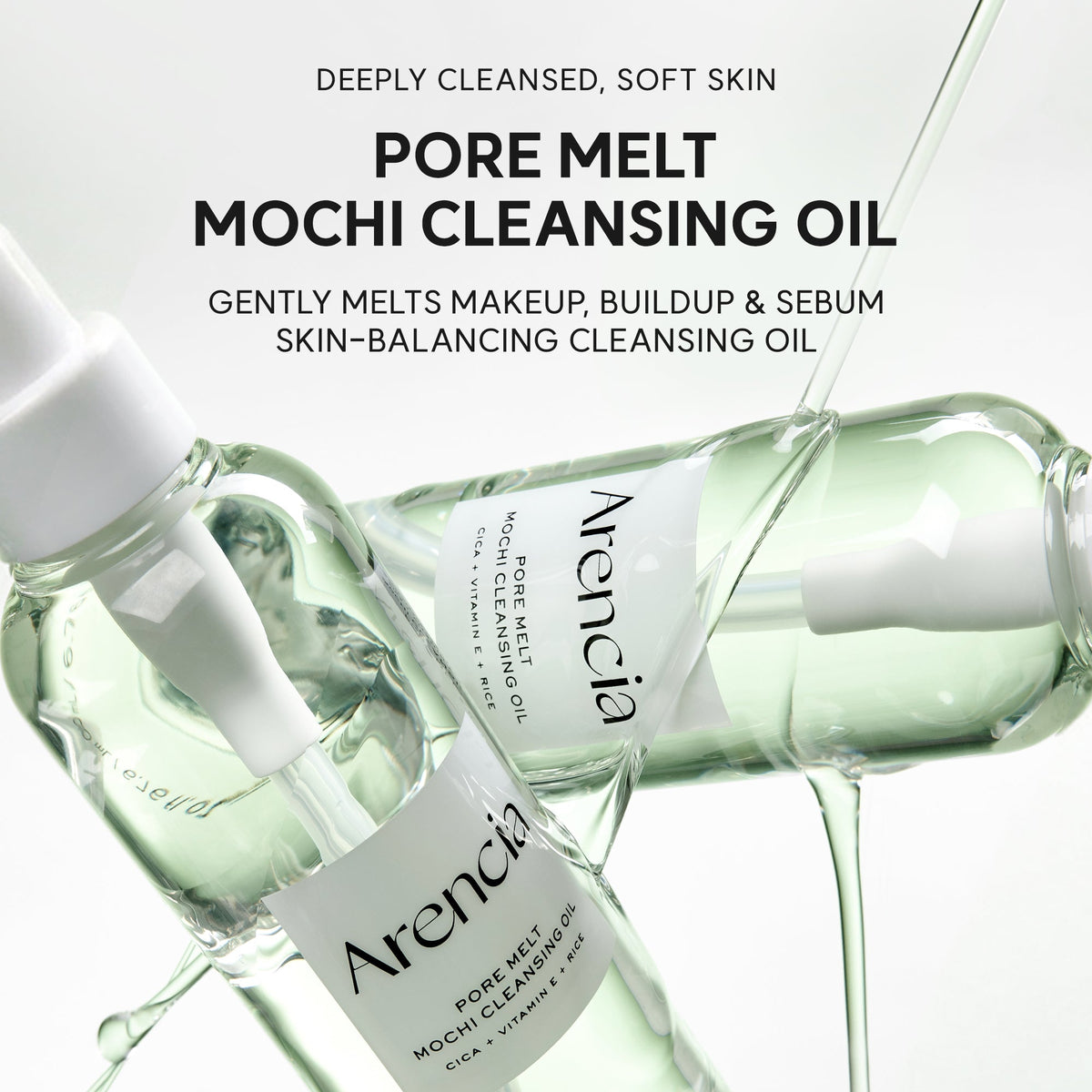 Arencia Pore Melt Mochi Cleansing Oil 200ml