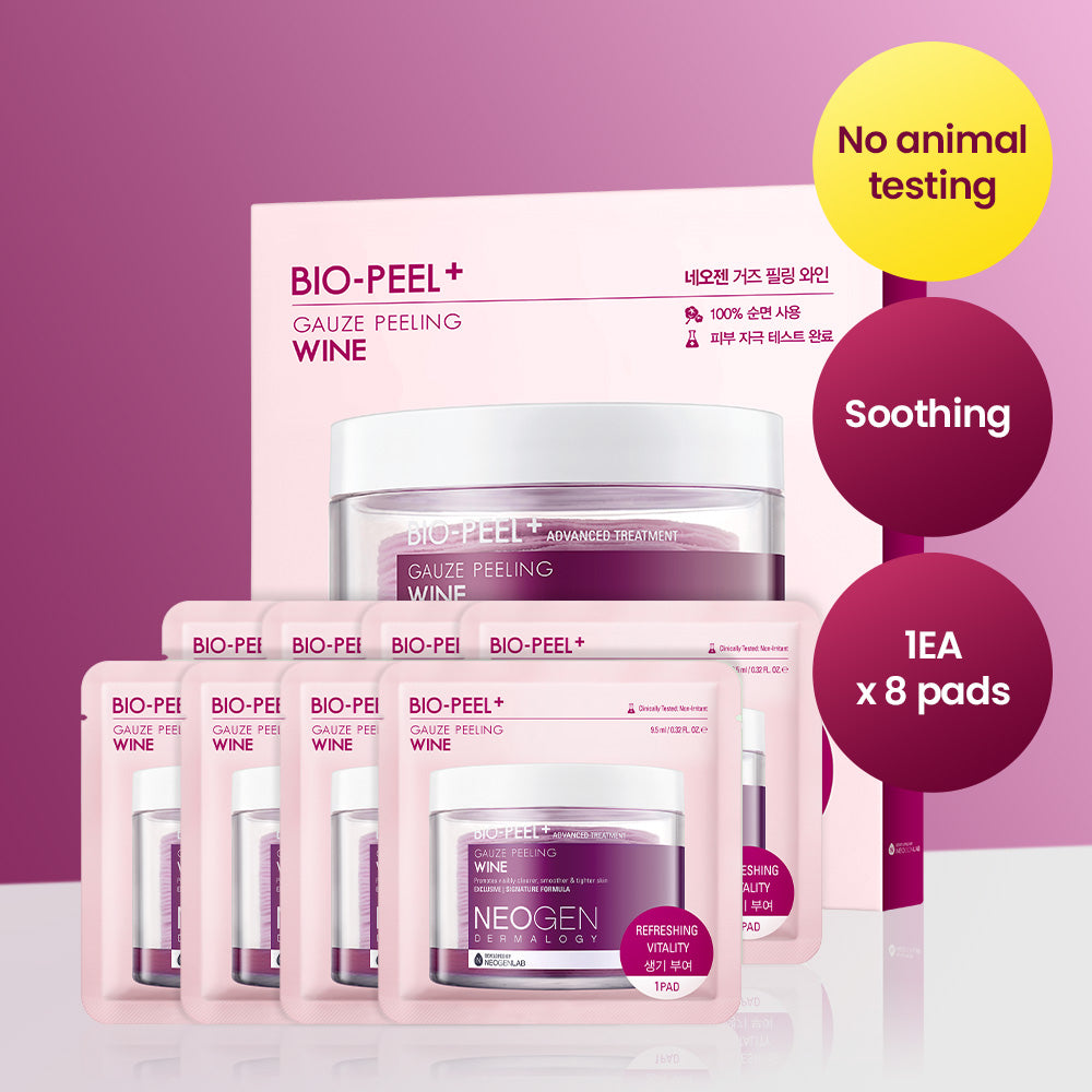 NEOGEN Dermalogy Bio-peel Gauze Peeling Wine 8 pcs