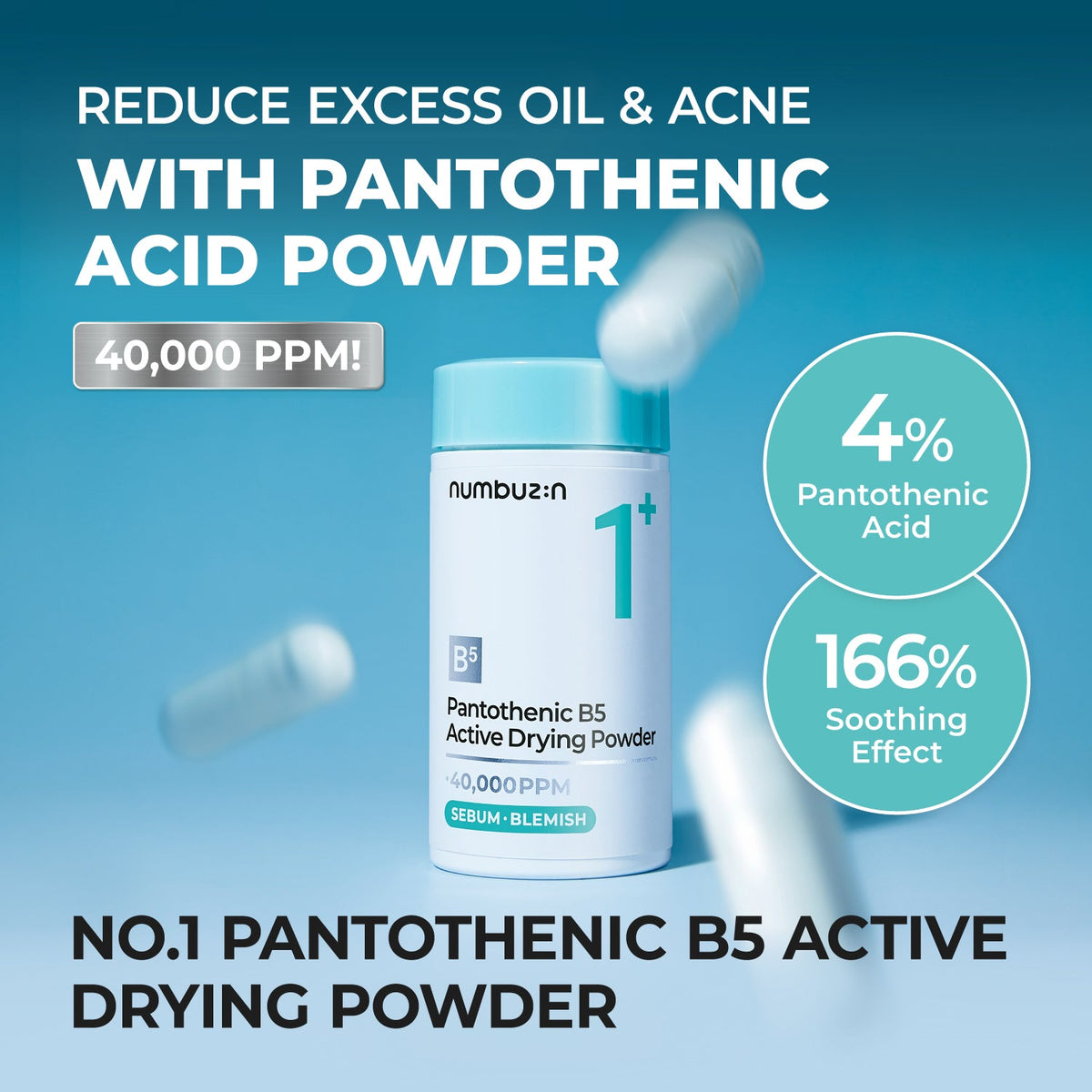 numbuzin No.1 Pantothenic B5 Active Drying Powder 7g