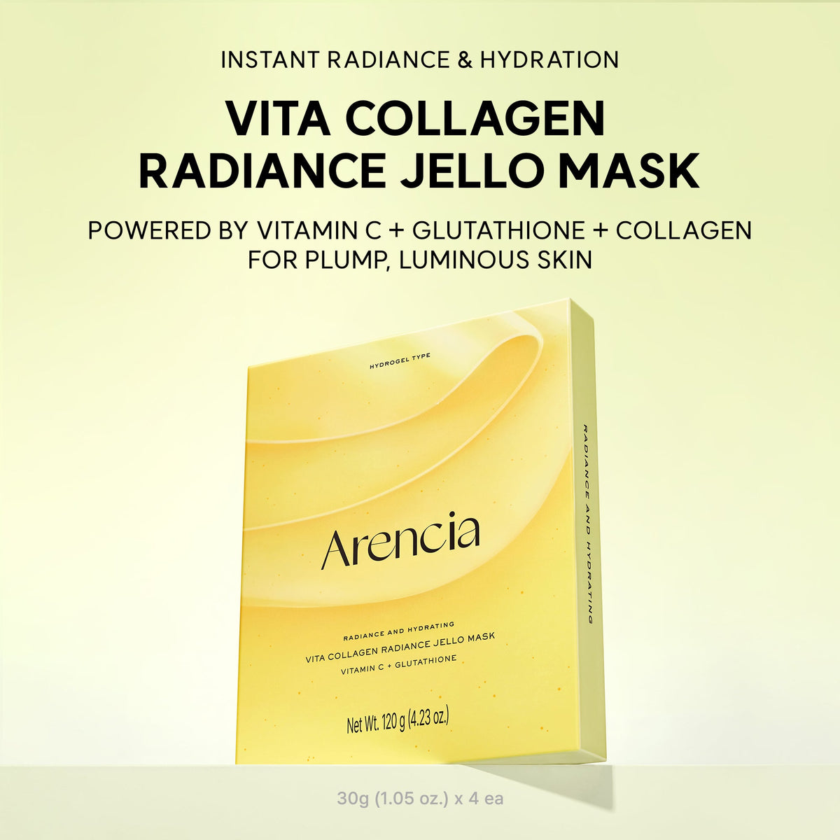 Arencia Vita Collagen Radiance Jello Mask 30g x 1 sheet