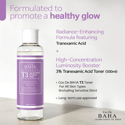 Cos De BAHA T3 Facial Toner 200ml