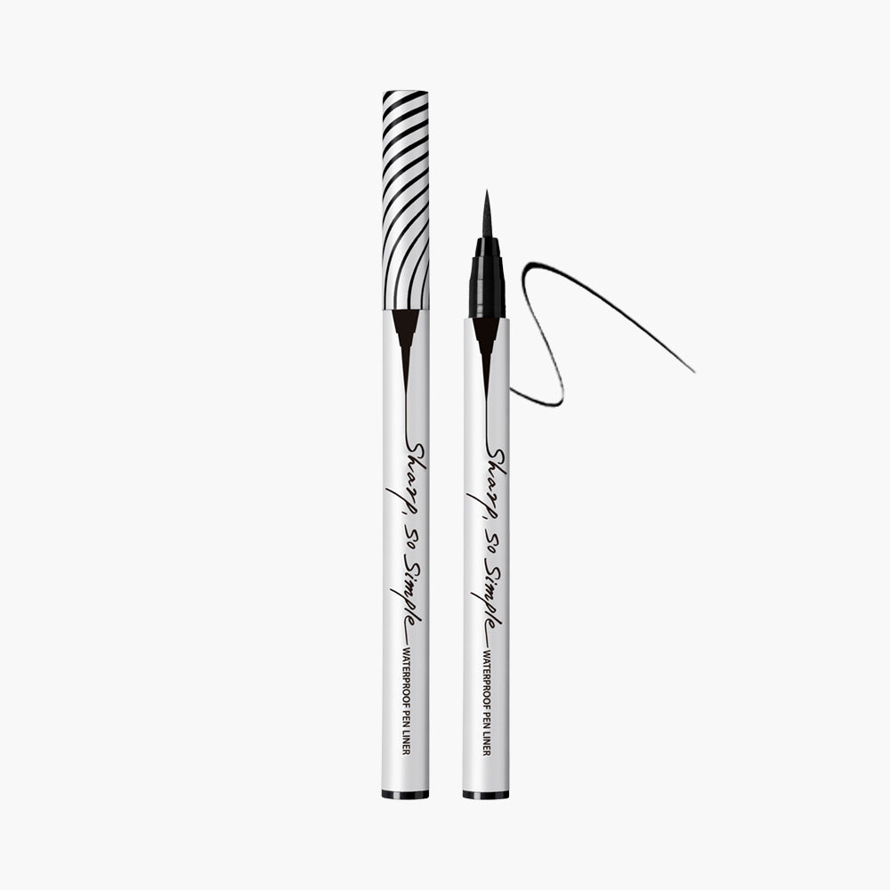 CLIO Sharp, So Simple Waterproof Pen Liner #01 Black