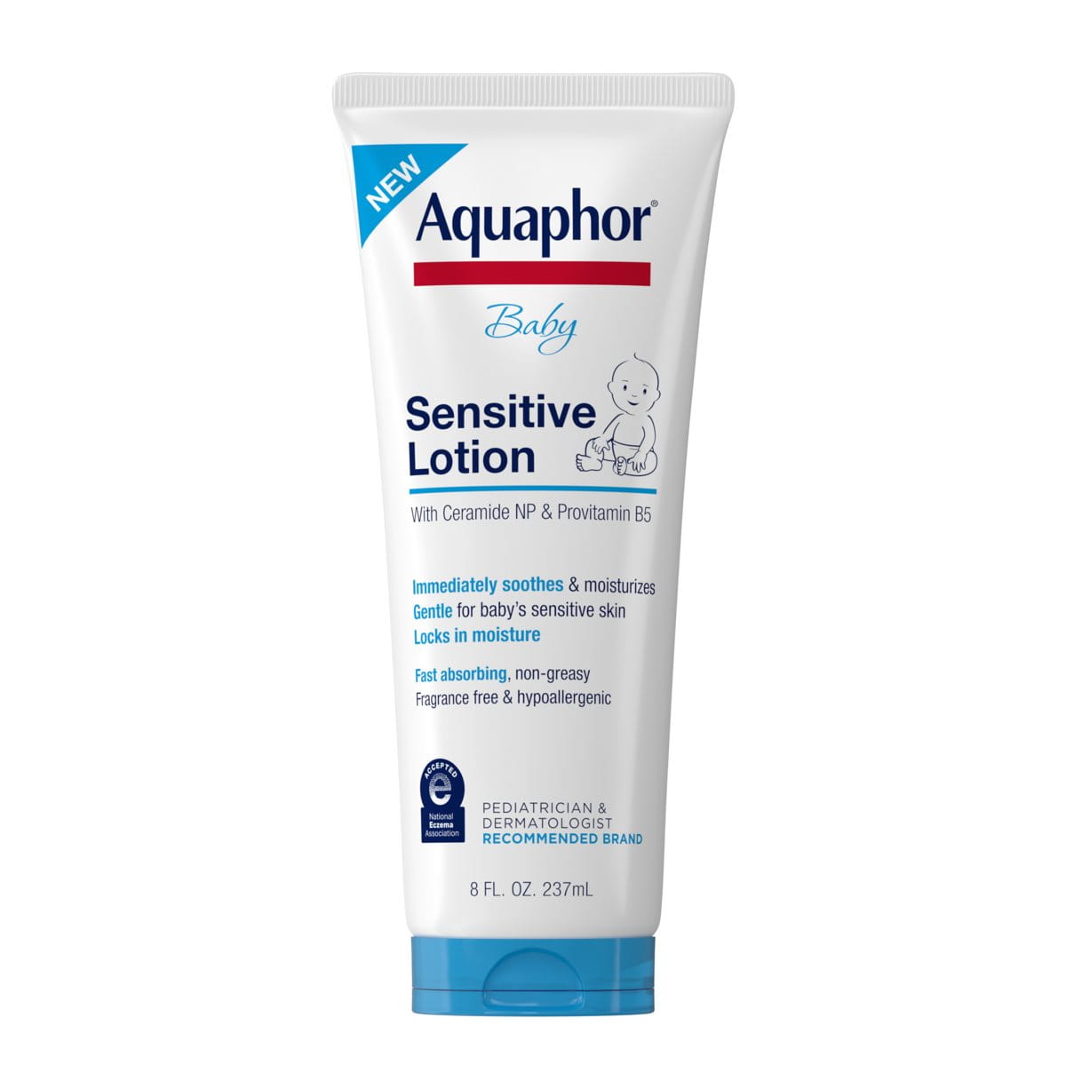Aquaphor Baby Sensitive Daily Lotion 8oz