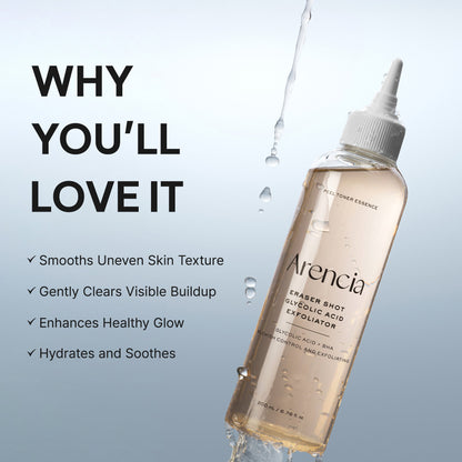 Arencia Eraser Shot Glycolic Acid Exfoliator Mini 30ml