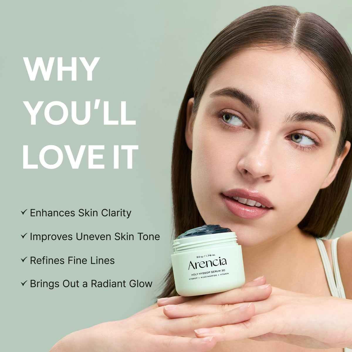 Arencia Holy Hyssop Serum 30 50g