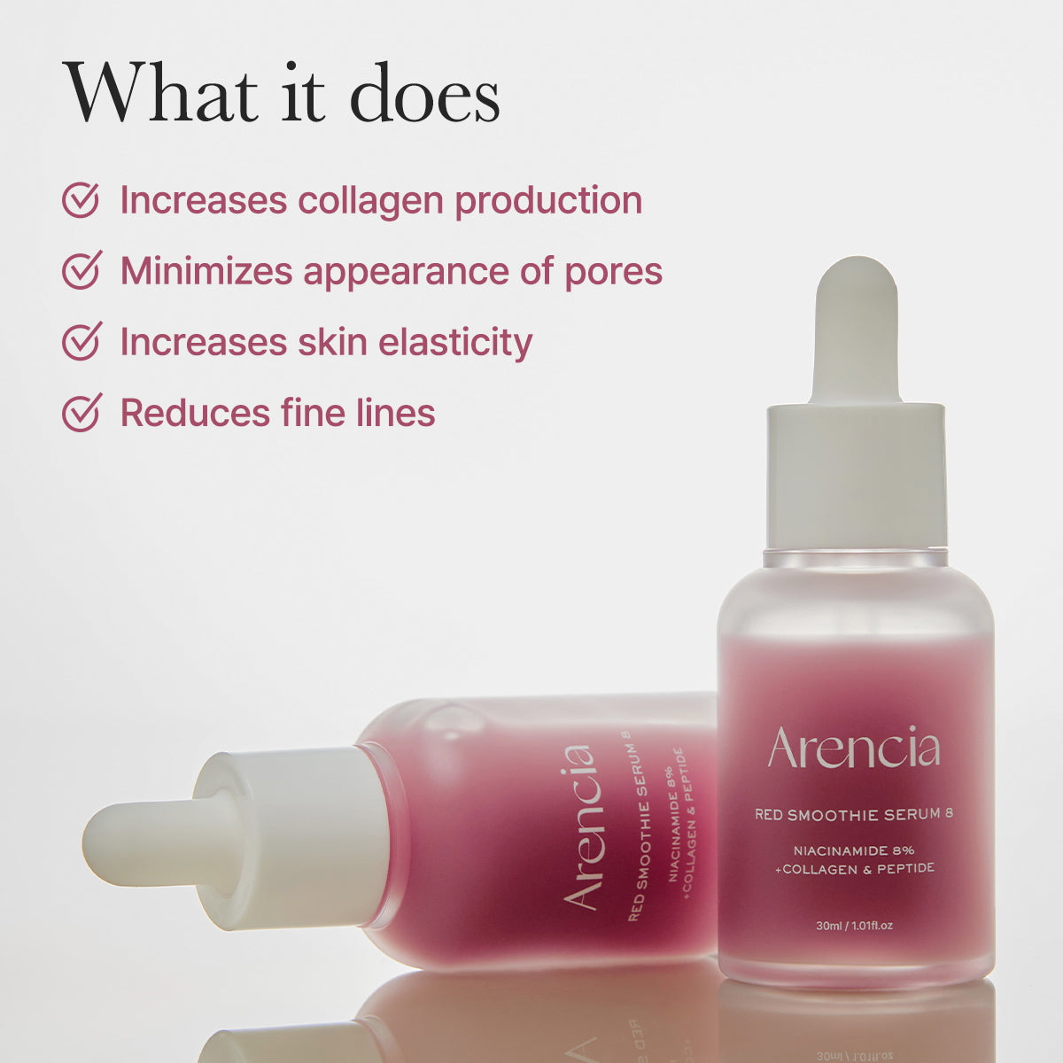 Arencia Fresh Red Smoothie Serum 8 30ml