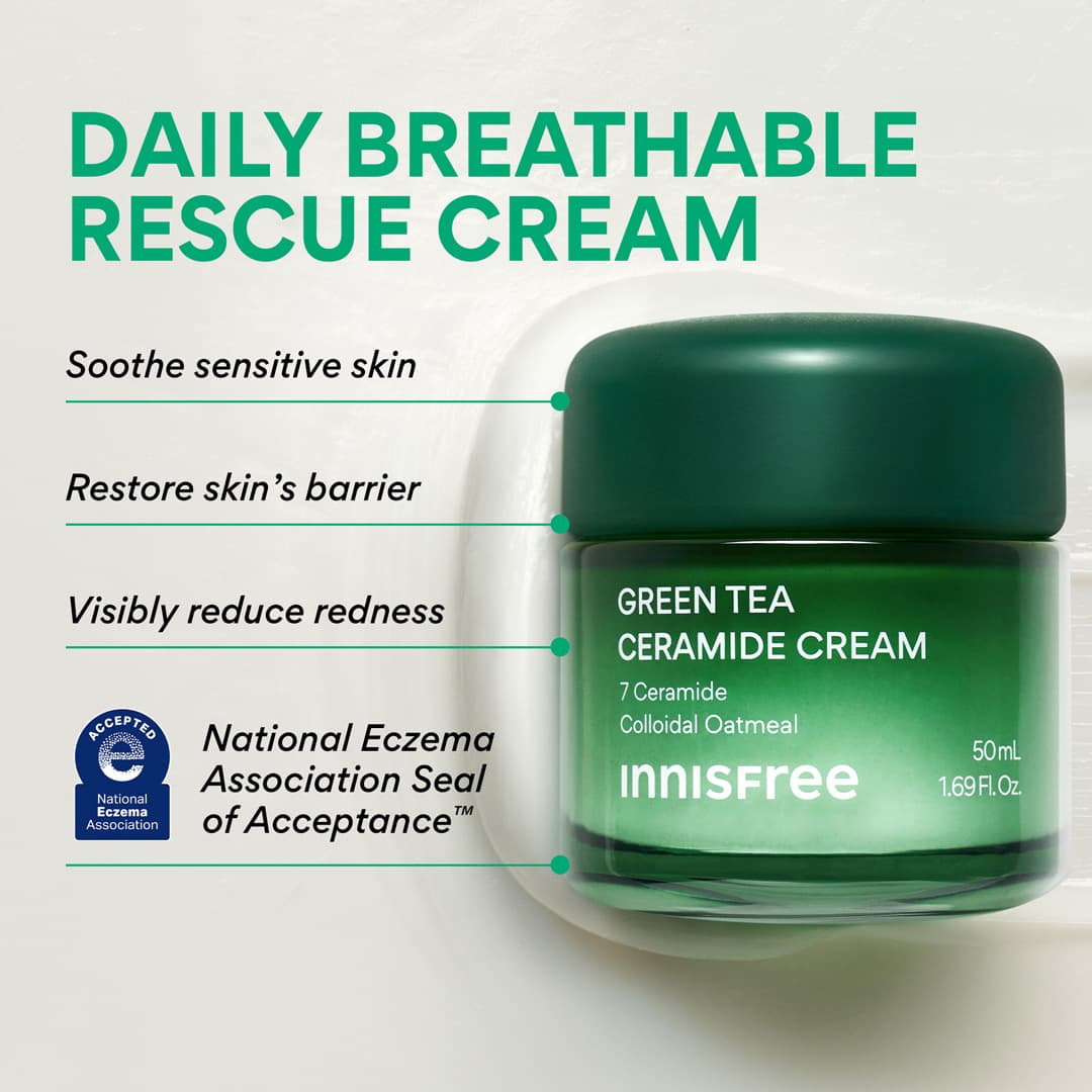 innisfree Green Tea Ceramide Cream Mini 15ml