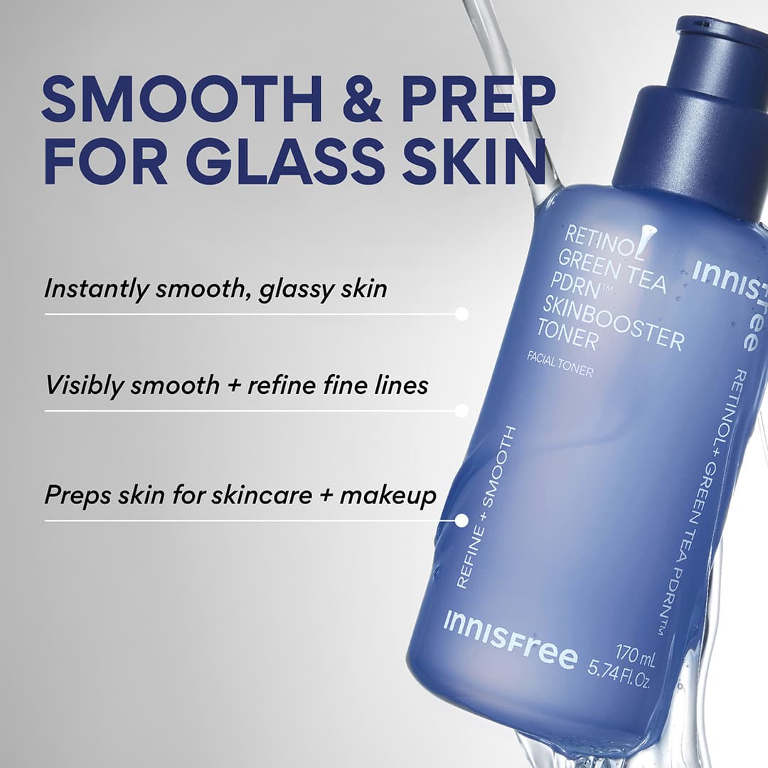 innisfree Retinol Green Tea PDRN Skin Booster Toner 170ml