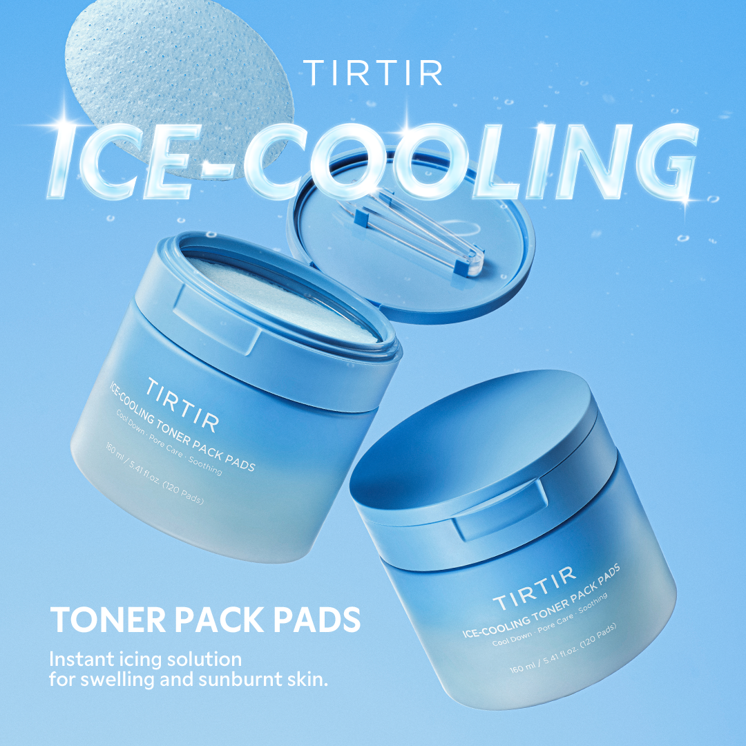 TIRTIR Ice-Cooling Toner Pack Pads 120 pads