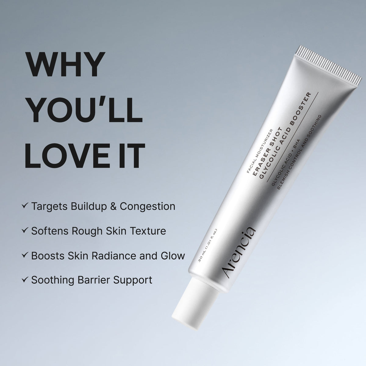 Arencia Eraser Shot Glycolic Acid Booster Mini 10ml