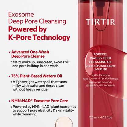 TIRTIR Porexel Watery Deep Cleansing Oil 120ml
