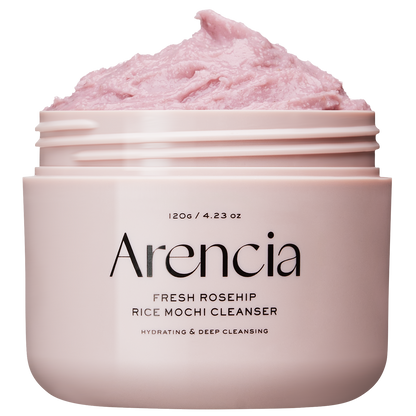 Arencia Fresh Rosehip Rice Mochi Cleanser 120g