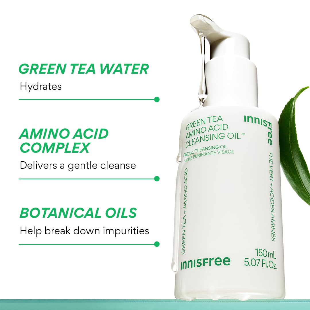 innisfree Green Tea Amino Hydrating Cleansing Oil 150ml