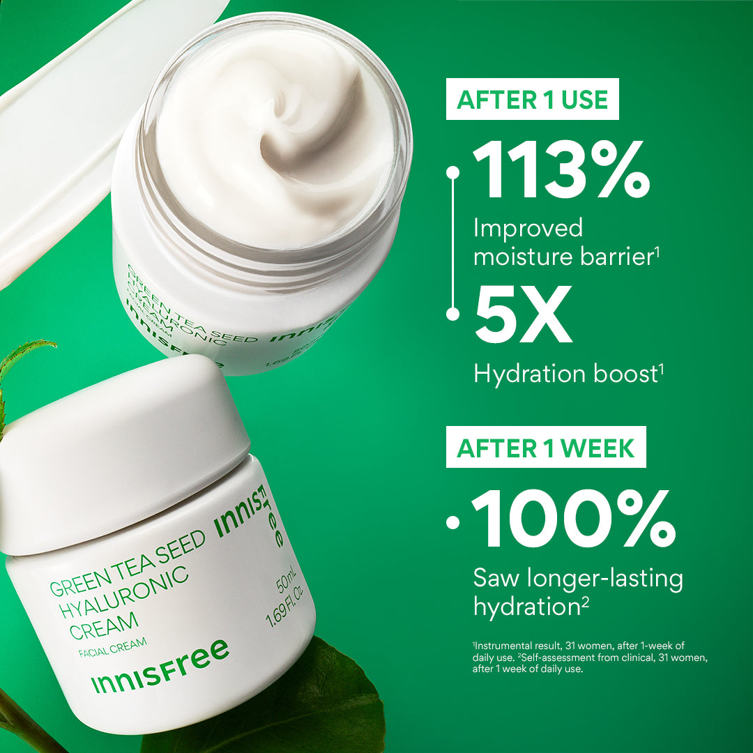 innisfree Green Tea Seed Hyaluronic Cream 50ml