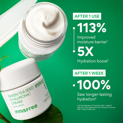 innisfree Green Tea Seed Hyaluronic Cream 50ml