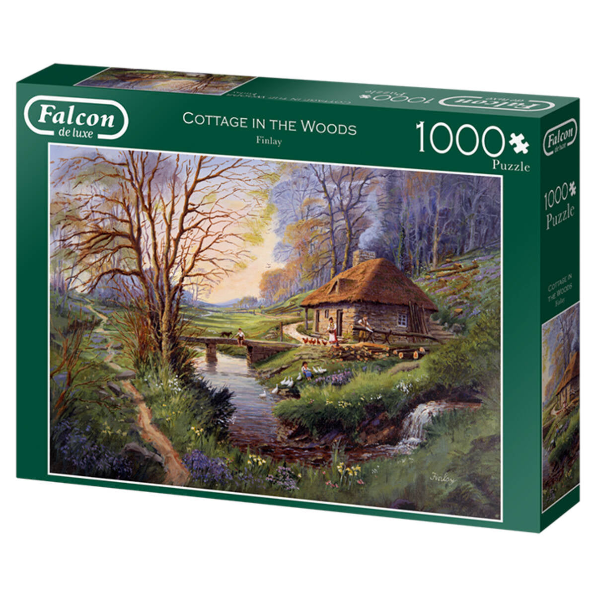 Falcon de luxe Cottage In The Woods Puzzle 1000 Piece