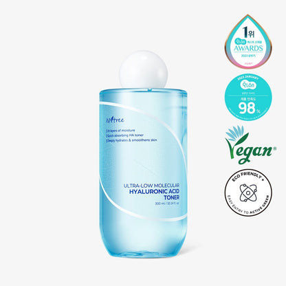 Isntree Ultra-Low Molecular Hyaluronic Acid Toner 300ml