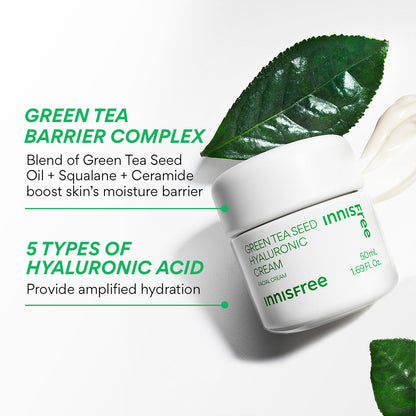 innisfree Green Tea Seed Hyaluronic Cream 50ml