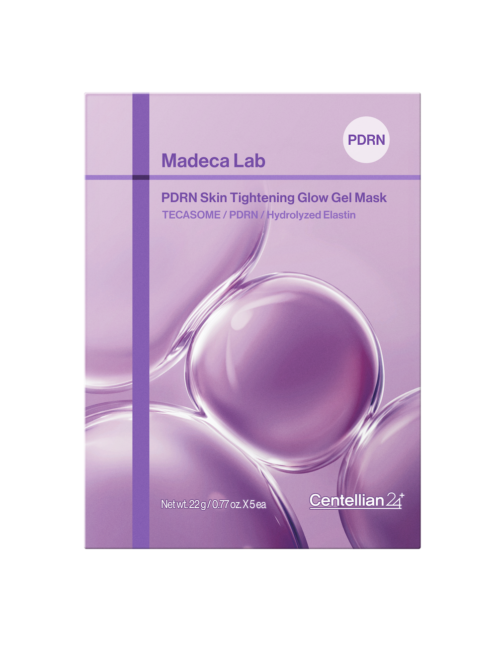 Centellian24 Madeca Lab Glow Gel Mask Set 5 pcs - 2 Types