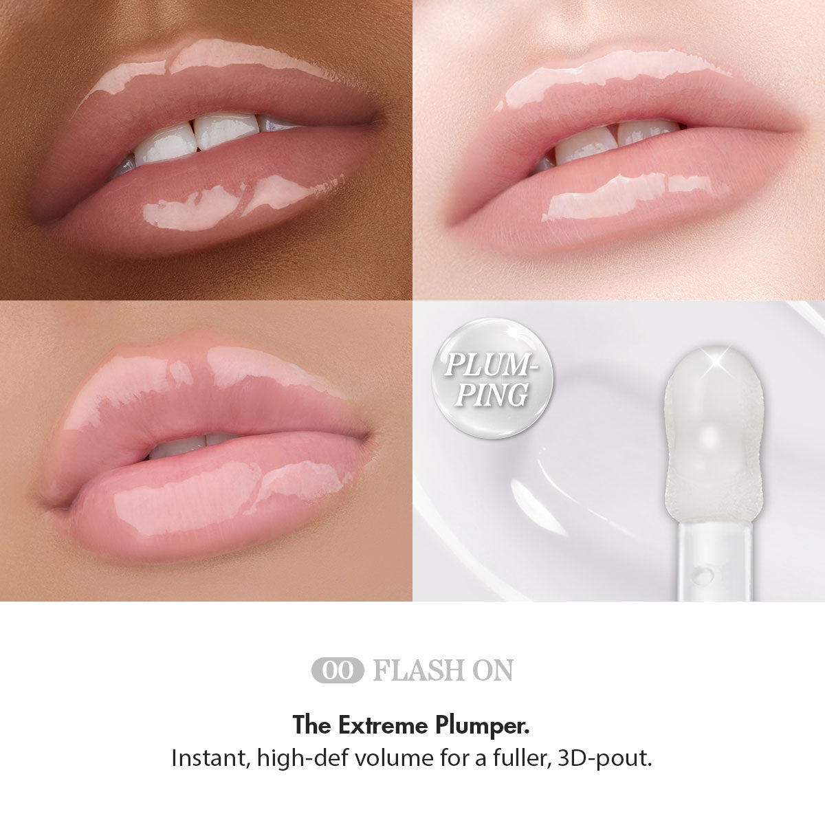 romand Juicy Flash Lip Oil #00 Flash On