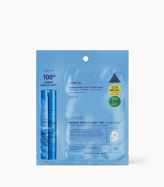 VT Hydrop Reedle Shot 100hL 2 Step Mask 28.5g x 1 sheet
