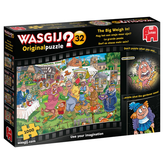 Jumbo Wasgij Original Puzzle 32 The Big Weigh In! 1000 Piece