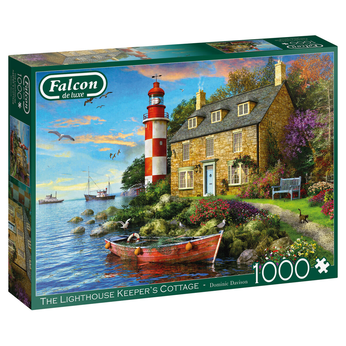 Falcon de luxe The Lighthouse Keeper's Cottage Puzzle 1000 Piece