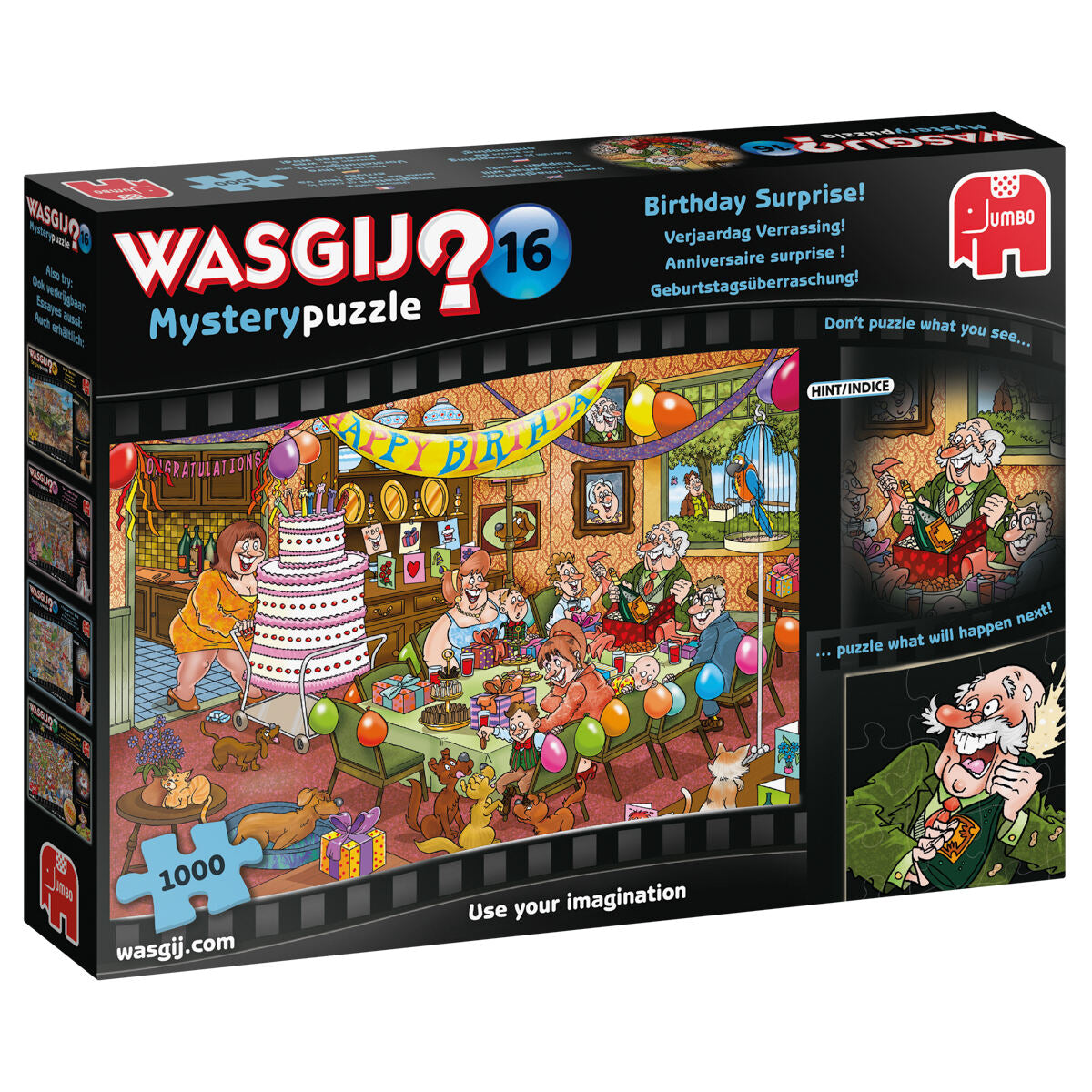 Jumbo Wasgij Mystery Puzzle 16 Birthday Surprise! 1000 Piece
