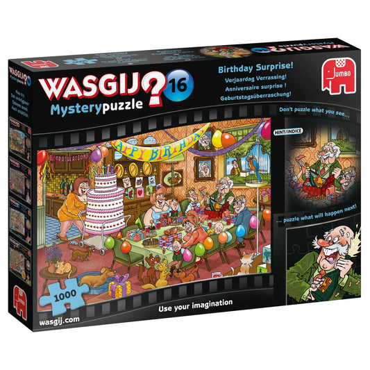 Jumbo Wasgij Mystery Puzzle 16 Birthday Surprise! 1000 Piece