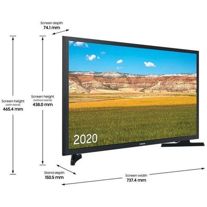 SAMSUNG UE32T4300AKXXU 32 Inch Smart HD Ready HDR LED TV Black