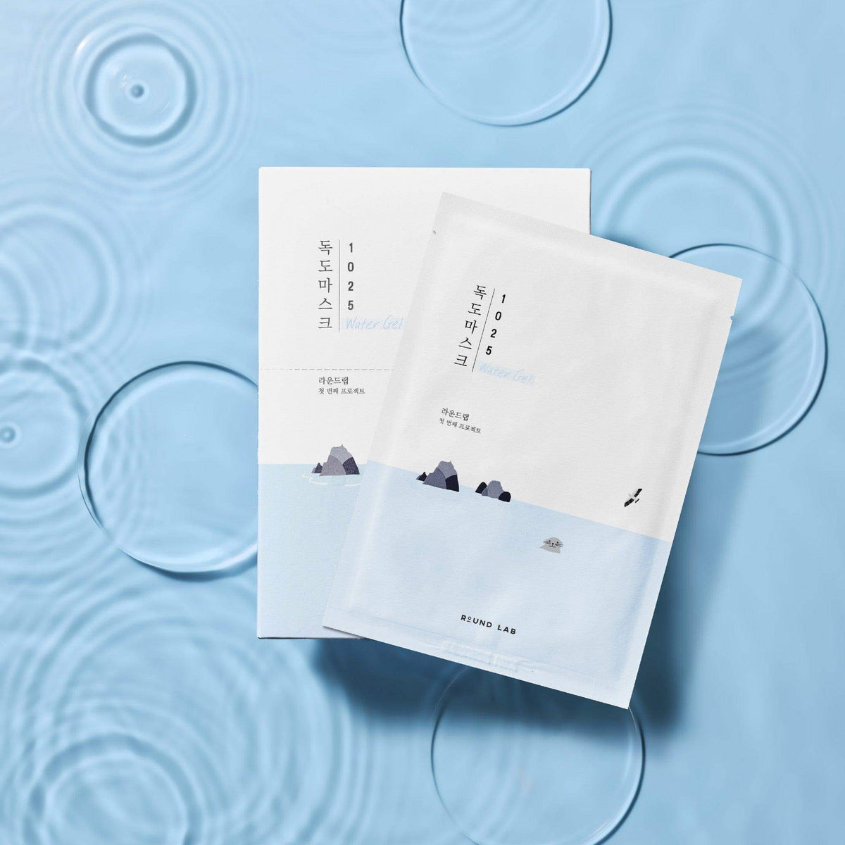 ROUND LAB 1025 Dokdo Hydrating Water Gel Mask Set 30ml x 10 sheets