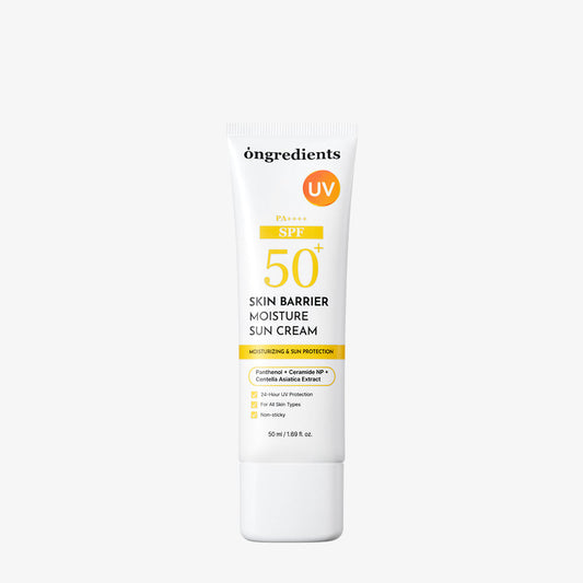ongredients Skin Barrier Moisture Sun Cream 50ml