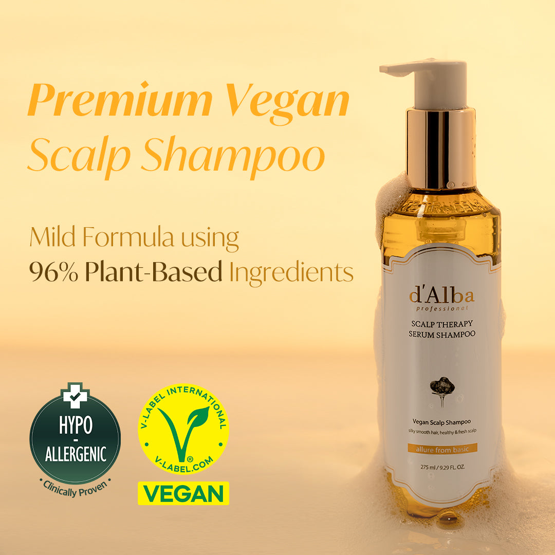 d'Alba Professional Repairing Scalp Therapy Serum Shampoo 275ml