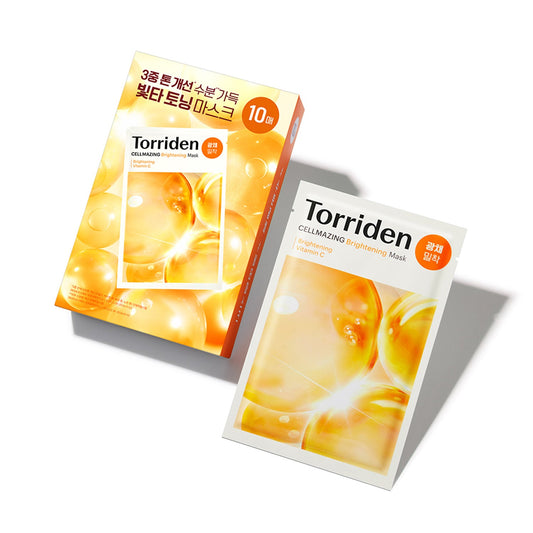 Torriden CELLMAZING Brightening Mask Set 25ml x 10 sheets