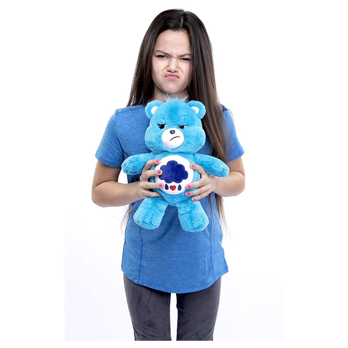 Basic Fun Care Bears 14" Medium Plush - Grumpy Bear