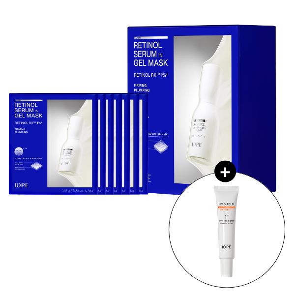 IOPE Retinol Serum In Gel Mask Set 30g x 7 sheets