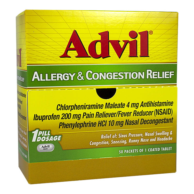 Advil Allergy Congestion Relief - Pack of 1