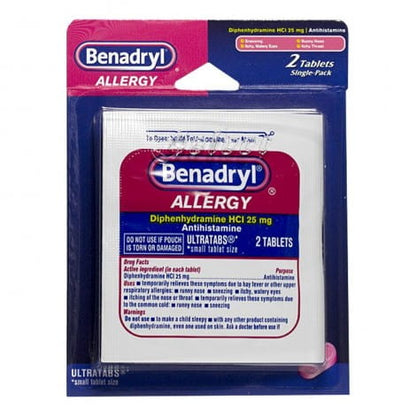 Benadryl Allergy - Card of 2