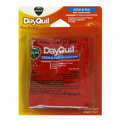 DayQuil Cold & Flu Relief - Card of 2