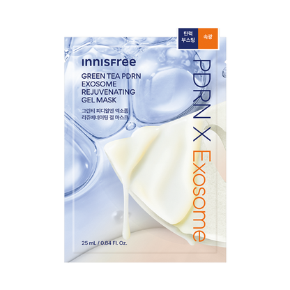 innisfree Green Tea PDRN Exosome Rejuvenating Gel Mask 25ml x 1 sheet