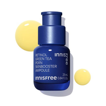 innisfree Retinol Green Tea PDRN Skin Booster Ampoule Jumbo 40ml