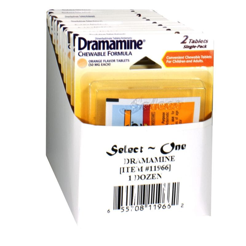 Dramamine Motion Sickness Relief Tablets - Card of 2