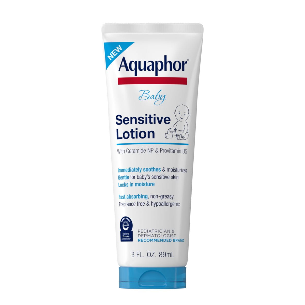 Aquaphor Baby Sensitive Daily Lotion 3oz
