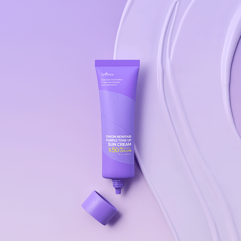 Isntree Onion Newpair Purple Tone Up Sun Cream 50ml
