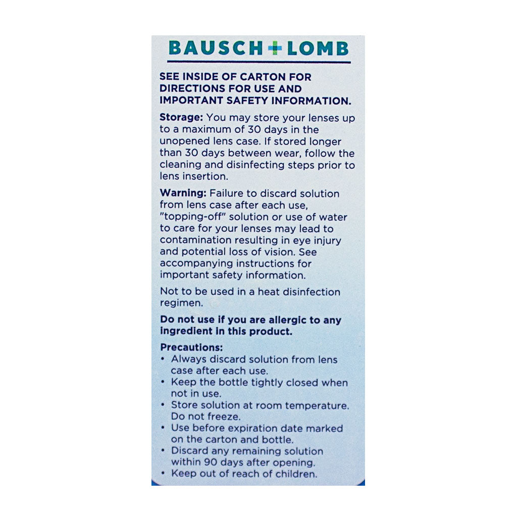 Bausch & Lomb ReNu Multi-Purpose Solution Carry-on Size - 2 oz.