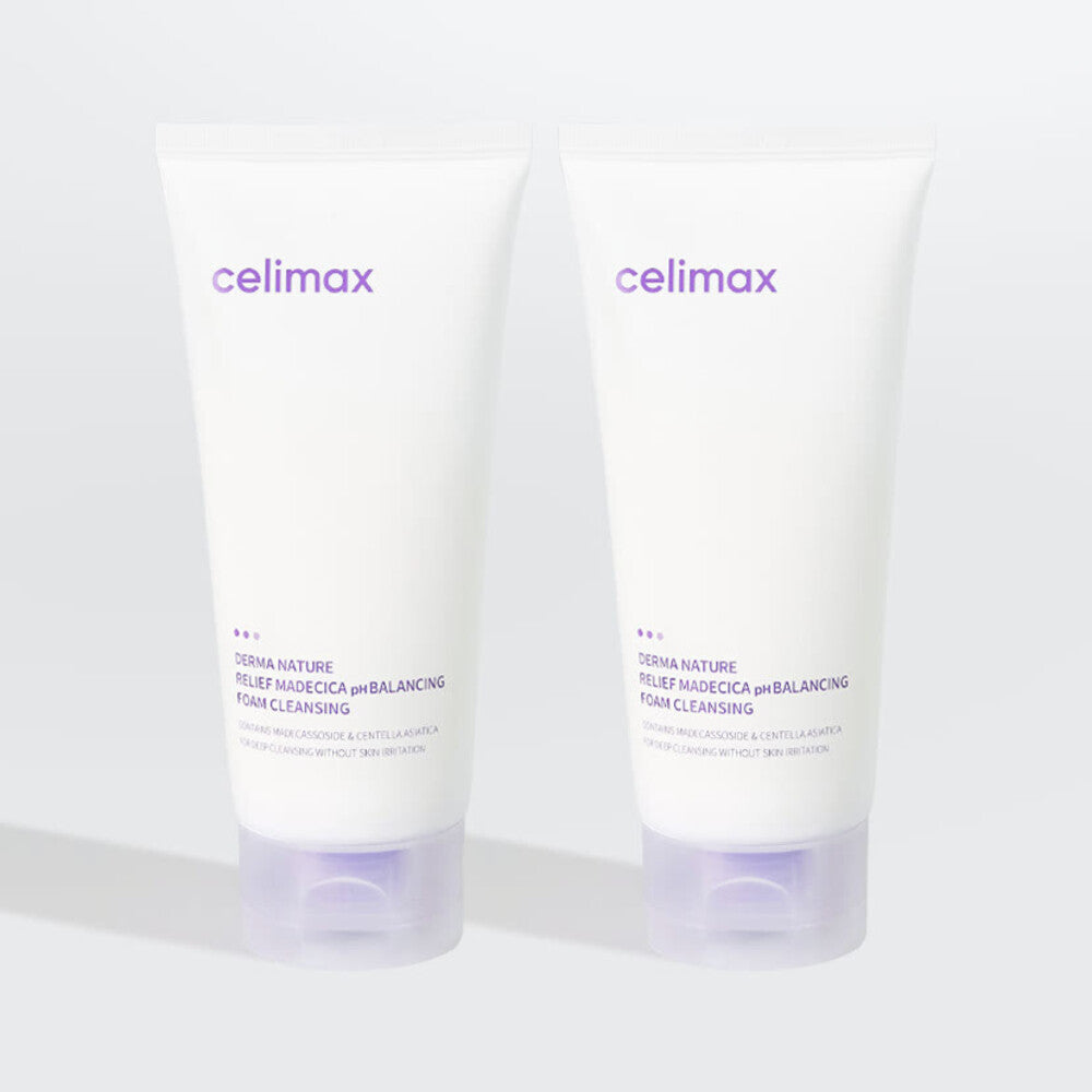 celimax Derma Nature Relief Madecica pH Balancing Foam Cleansing 150ml
