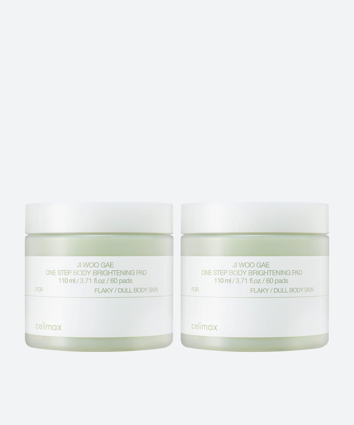 celimax JIWOOGAE One Step Body Brightening Pad 60 pcs
