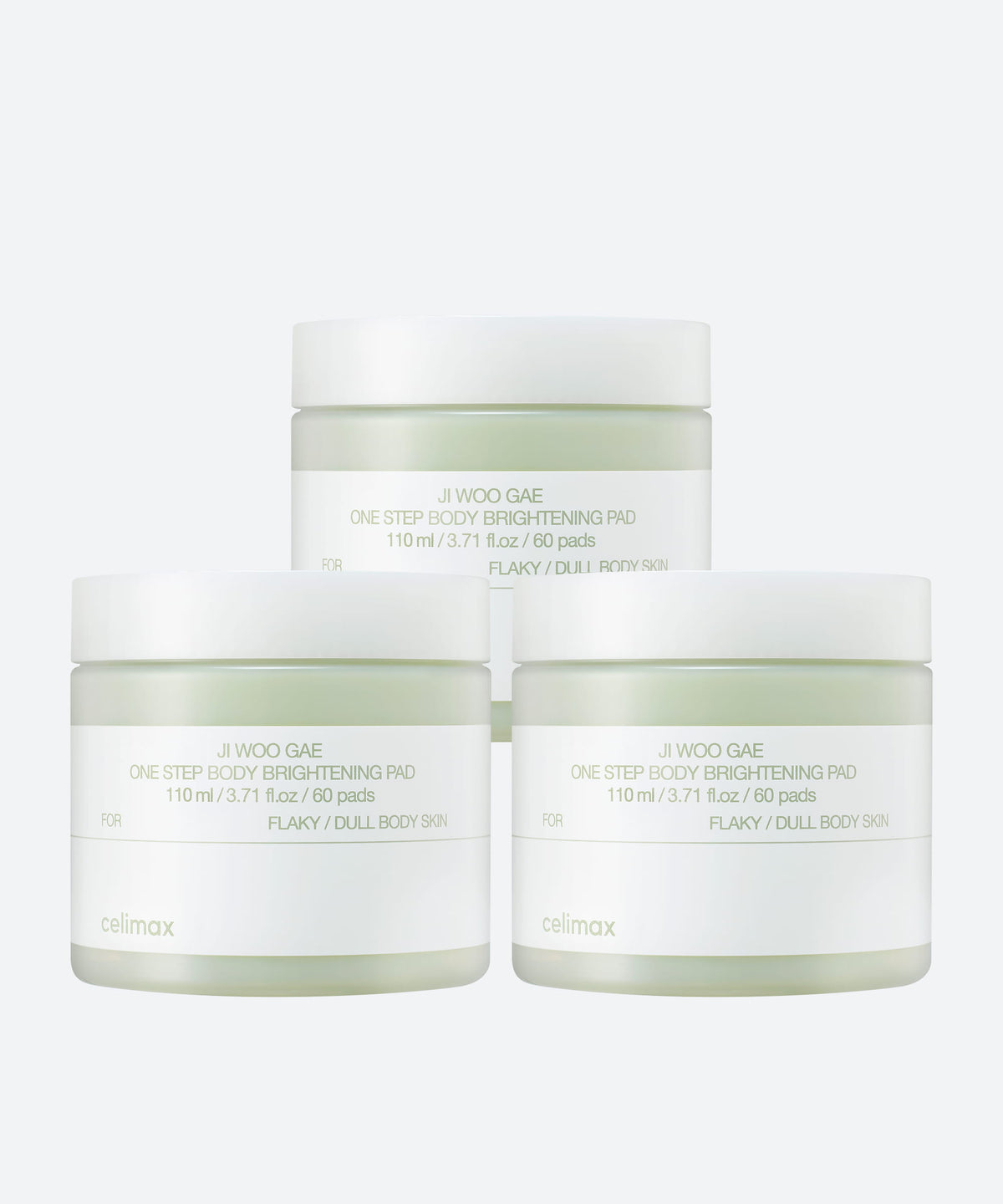 celimax JIWOOGAE One Step Body Brightening Pad 60 pcs